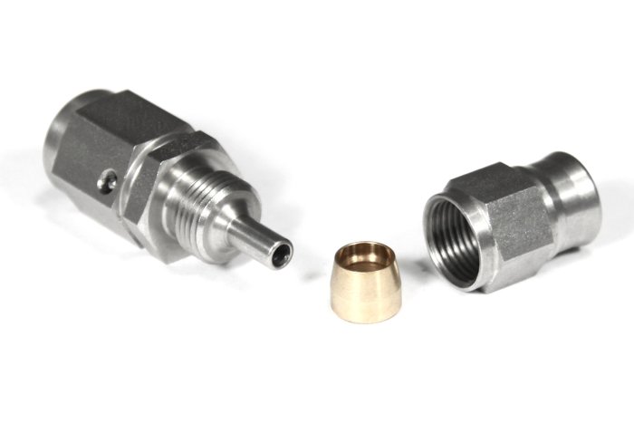 Фитинг мама M10*1 под прямой конус, вращающийся D-03 сталь, T03-60-M1ST, BLACKROCK LAB