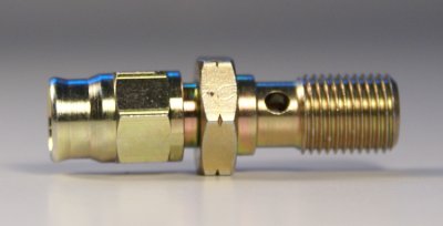 Болт (штуцер) для banjo переход на шланг D-03 M10x1 сталь, Goodridge 492-31P