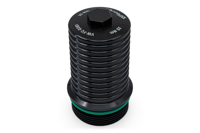 Крышка фильтра DSG алюминиевая BLACKROCK LAB VW-FC-0381; VAG DQ381; DQ500