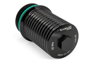 Крышка фильтра DSG алюминиевая BLACKROCK LAB VW-FC-0381; VAG DQ381; DQ500