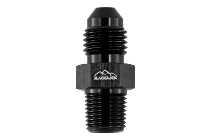 Адаптер П AN04 - П 1/8 NPT, алюминий, BLACKROCK LAB, AM816-0418NPTBK