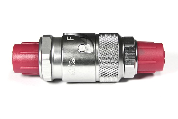 Быстросъёмный разъём П AN06 - П AN06, корпус AN-08, алюминий , BLACKROCK LAB, QDC-06A