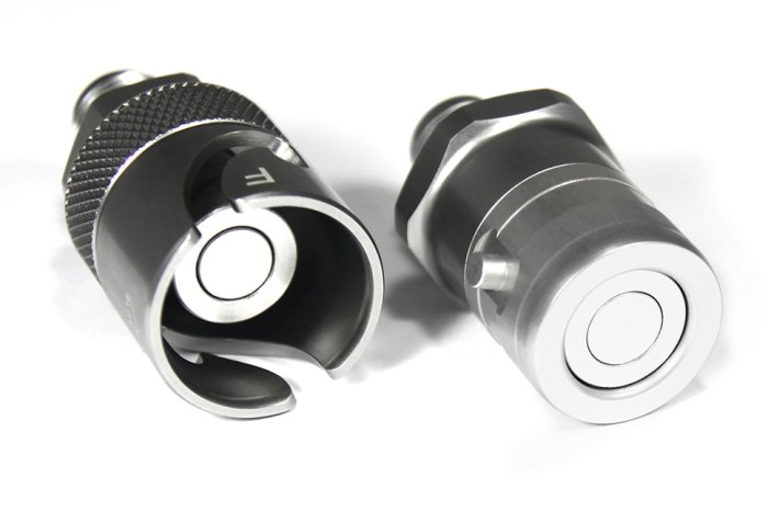 Быстросъёмный разъём П AN06 - П AN06, корпус AN-08, алюминий , BLACKROCK LAB, QDC-06A