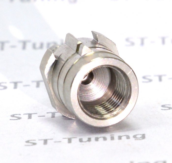 Фитинг мама M10*1 под прямой конус, AUDI D-03 сталь, под опрессовку S6001-31Z1AU, Goodridge