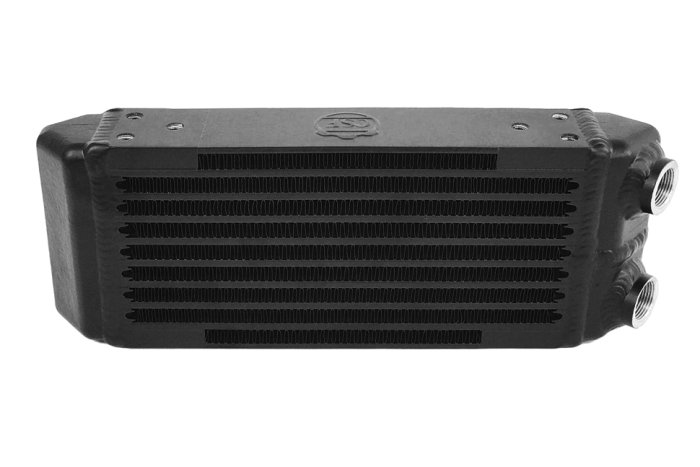 Радиатор масляный 8 рядов; 520 mm; Slimline (M22x1,5 выход) С ОДНОЙ СТОРОНЫ; CSF 8119