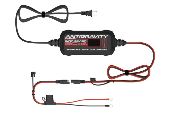 Зарядное устройство для литиевых (LiFePO4/LFP) и свинцовых (AGM, Gel) АКБ Antigravity AG-BC-SC-4