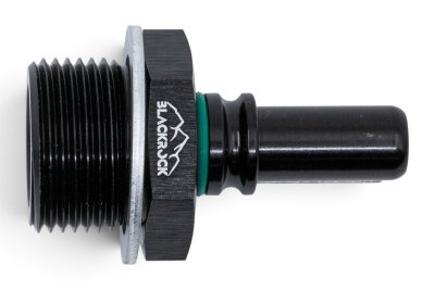 - 6 AN (6AN AN6) фитинг прямой, быстросъём П - П M22 x 1,5 mm, Easy-Release, BLACKROCK LAB, FM06-M22