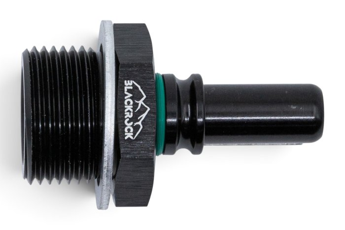 - 6 AN (6AN AN6) фитинг прямой, быстросъём П - П M22 x 1,5 mm, Easy-Release, BLACKROCK LAB, FM06-M22