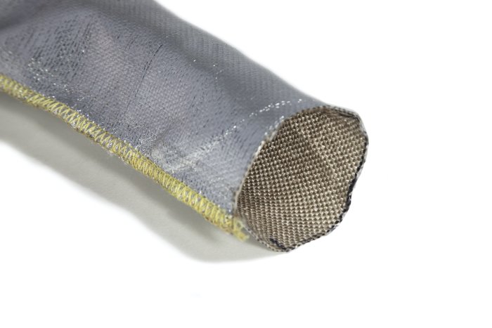 Термоизоляция шлангов и проводов 50mm, цена 1м Al+Fiberglass Wire Shield, Thermal Division TDWH2010