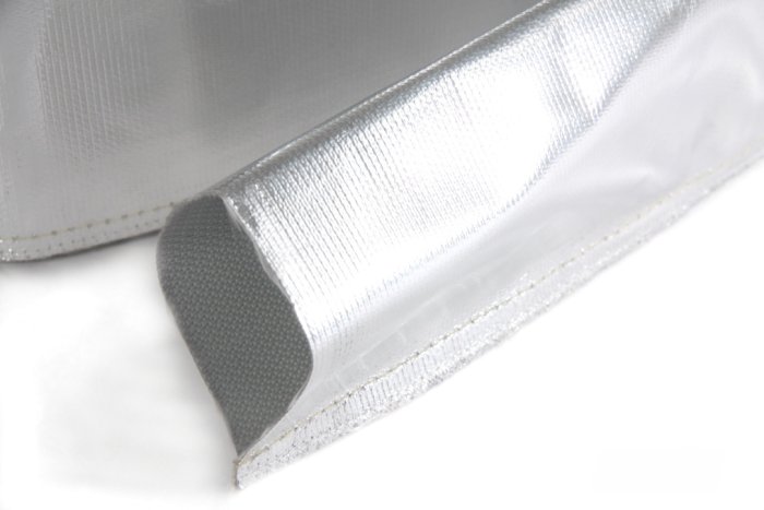 Термоизоляция шлангов и проводов 50mm, цена 1м Al+Fiberglass Wire Shield, Thermal Division TDWH2010