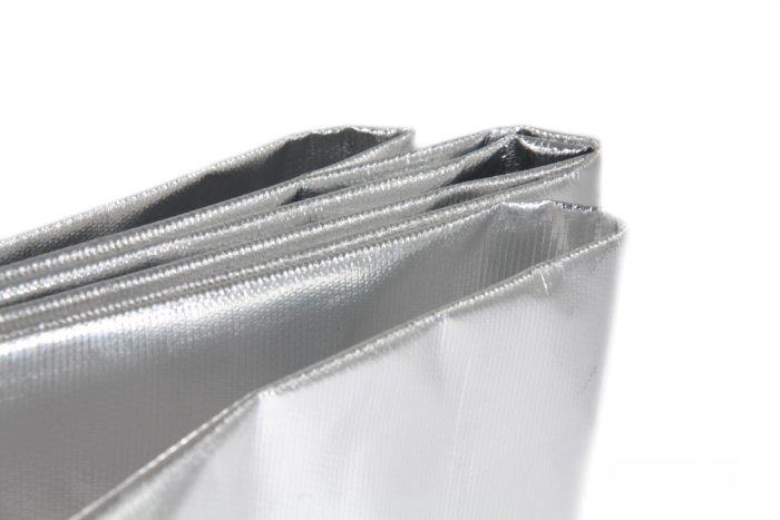 Термоизоляция шлангов и проводов 50mm, цена 1м Al+Fiberglass Wire Shield, Thermal Division TDWH2010