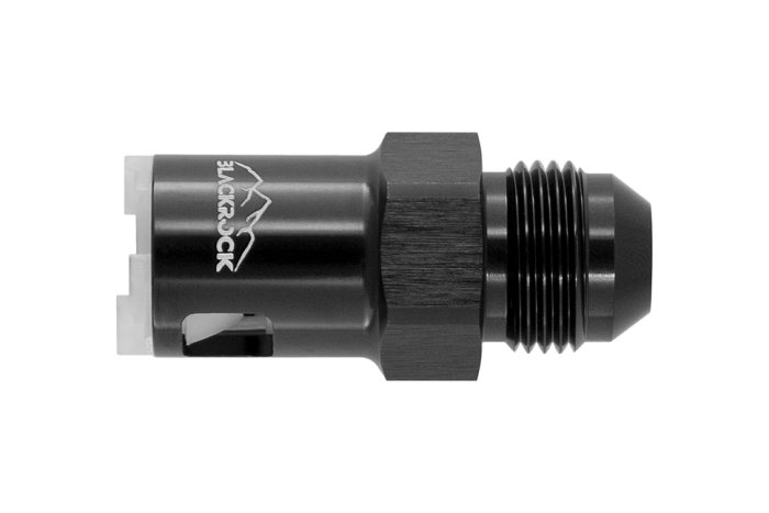 Фитинг AN-08 - 3/8" (9,5mm) быстросъём, прямой мама, BLACKROCK LAB L08-380-F001BK