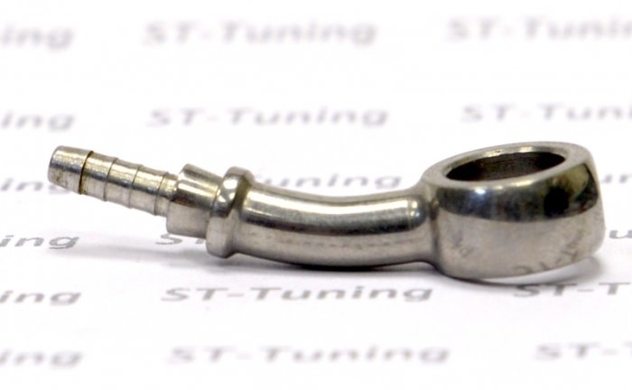 Фитинг banjo d10 mm, 20°, вправо D-03 сталь, под опрессовку S5093R-03Z1, Goodridge