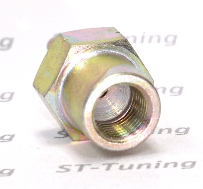 Фитинг мама M10*1 под прямой конус, BMW/MINI D-03 сталь, под опрессовку S6001-31Z1MN, Goodridge