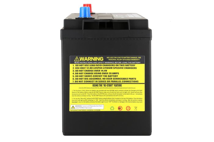 Аккумулятор литий-ионный (LiFePO4) ёмкость 60Ah Antigravity AG-H8-60-RS