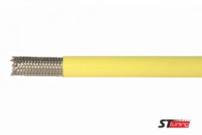 Армированный тормозной шланг Goodridge Желтый D-03 600-03YE