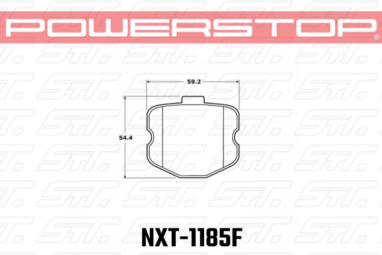 Колодки тормозные NXT-1185F PowerStop NEXT GEN передние CHEVROLET Corvette Z06 2006-2013