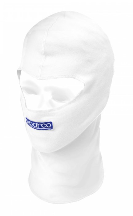 Подшлемник (балаклава) для автоспорта SPARCO ROOKIE, белый, 002201BI