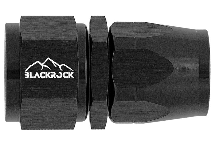 - 16 AN (16AN AN16) фитинг прямой 20 серия Cutter Style, BLACKROCK LAB A16-001-2BK