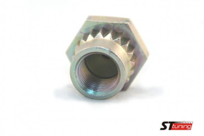Фитинг мама M10*1 под прямой конус, Peugeot D-03 нерж. сталь, под опрессовку S6001-31Z1PR, Goodridge