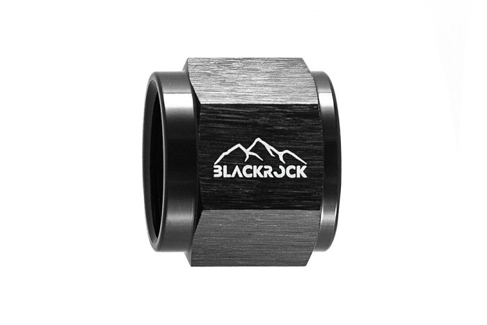 Фитинг AN-10 гайка под развальцовку Hardline, алюминий, BLACKROCK LAB H10-818-BK