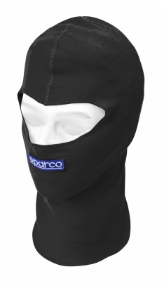 Подшлемник (балаклава) для автоспорта SPARCO ROOKIE, чёрный, 002201NR