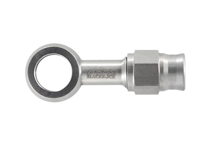 Фитинг banjo d10 mm, длинный D-03, сталь B03-D10TST, BLACKROCK LAB