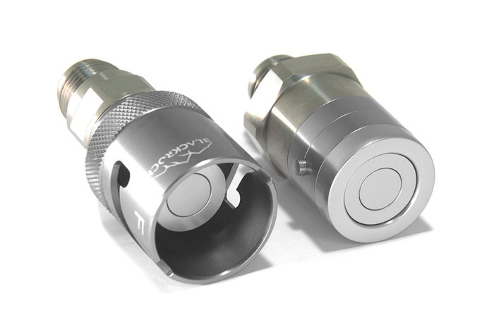 Быстросъёмный разъём П AN12 - П AN12, корпус AN-12, титан, BLACKROCK LAB, QDC-12T