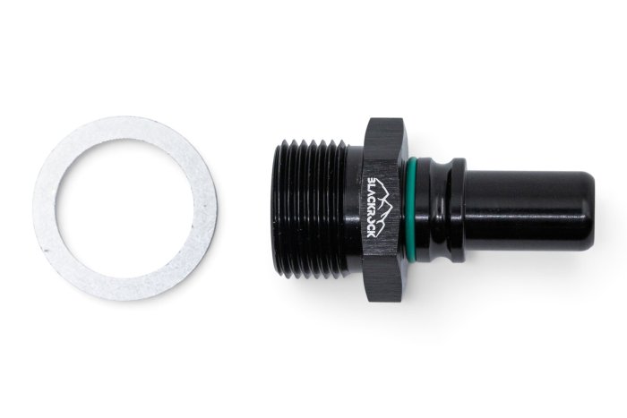 - 8 AN (8AN AN8) фитинг прямой, быстросъём П - П M22 x 1,5 mm, Easy-Release, BLACKROCK LAB, FM08-M22
