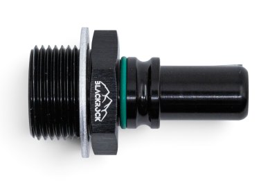 - 8 AN (8AN AN8) фитинг прямой, быстросъём П - П M22 x 1,5 mm, Easy-Release, BLACKROCK LAB, FM08-M22