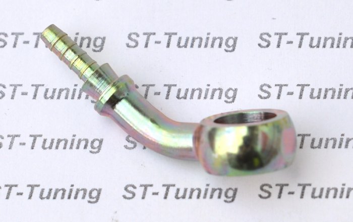 Фитинг banjo d10 mm, 45° D-03 сталь, под опрессовку S5094-03Z1, Goodridge