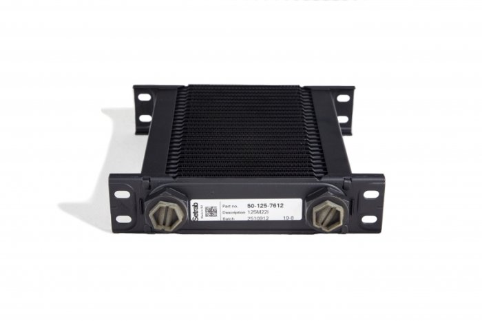 Радиатор масляный 25 рядов; 210 mm ширина; ProLine STD (M22x1,5 выход) Setrab, 50-125-7612