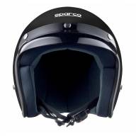 Шлем открытый SPARCO Club J-1 чёрный, размер M, 003317NR2M - Шлем открытый SPARCO Club J-1 чёрный, размер M, 003317NR2M