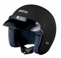 Шлем открытый SPARCO Club J-1 чёрный, размер M, 003317NR2M