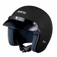 Шлем открытый SPARCO Club J-1 чёрный, размер M, 003317NR2M - Шлем открытый SPARCO Club J-1 чёрный, размер M, 003317NR2M