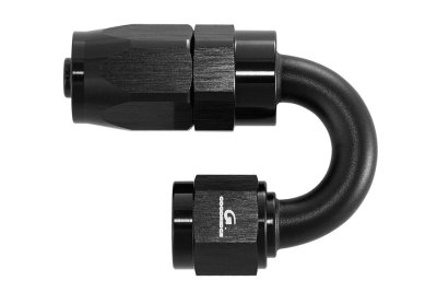 - 6 AN (6AN AN6) фитинг 180 градусов черный Goodridge 1136-18006BK