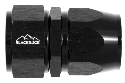 - 20 AN (20AN AN20) фитинг прямой 20 серия Cutter Style, BLACKROCK LAB A20-001-2BK