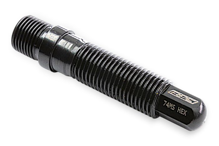 Шпилька колёсная, резьбы: ступица M14 x 1.25 mm, гайка M14 x 1.5 mm; RPE RPE-74MSHEX BMW M3 F80