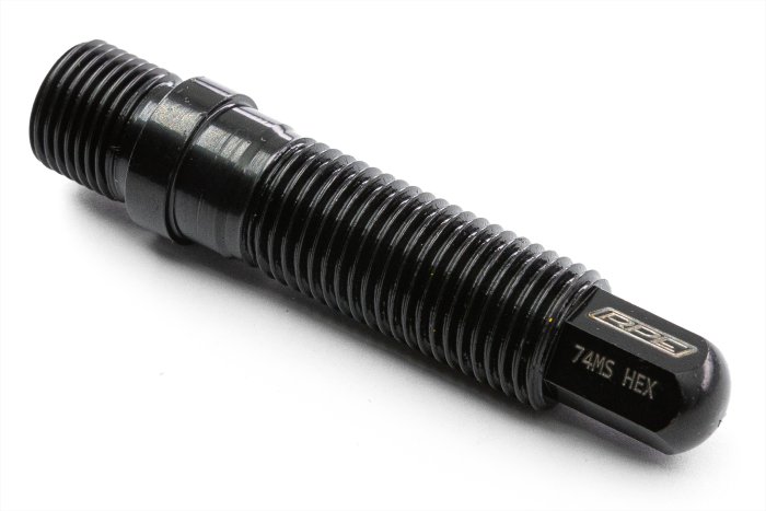 Шпилька колёсная, резьбы: ступица M14 x 1.25 mm, гайка M14 x 1.5 mm; RPE RPE-74MSHEX BMW M3 F80/G80