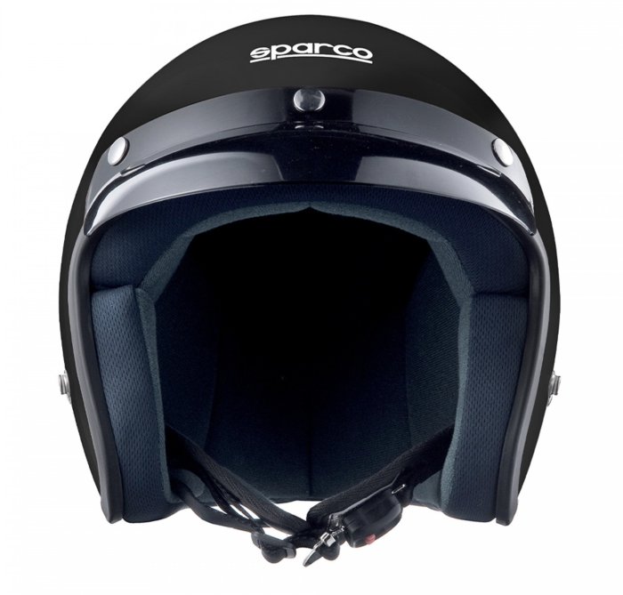 Шлем открытый SPARCO Club J-1 чёрный, размер XL, 003317NR4XL