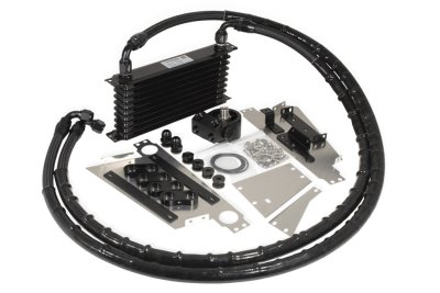 Радиатор масляный 10 рядов установочный комплект TOYOTA GT86, SUBARU BRZ BLACKROCK LAB TY-BCK-0086