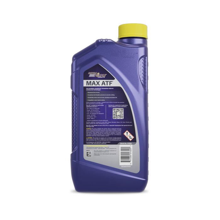 Масло трансмиссионное ROYAL PURPLE MAX ATF, 01320, 06320 (946 мл.)