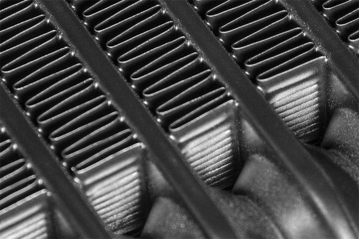 Радиатор масляный 7 рядов; 340 mm ширина; HT (10-AN выход) BLACKROCK LAB, URH-307