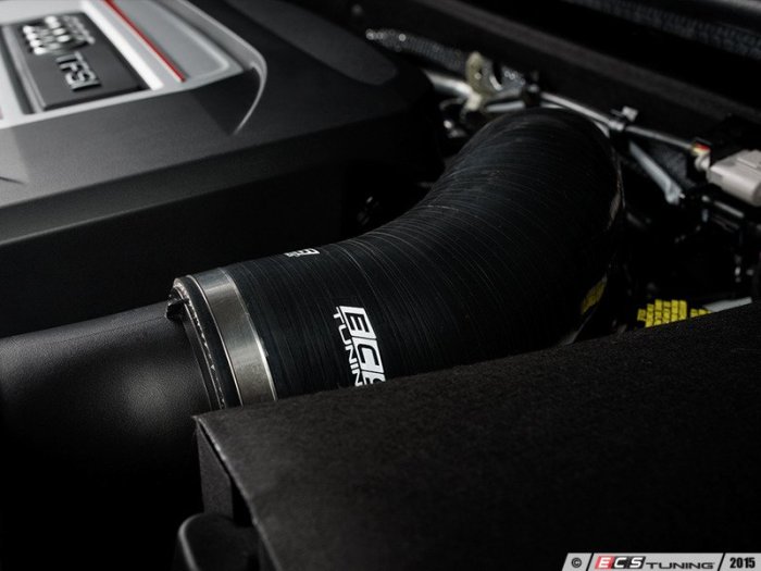 Силиконовый патрубок Воздушный фильтр-Турбина ECS 3220437, VAG Gen3, 2.0 TSI