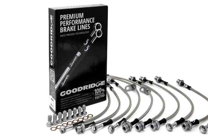 Армированные тормозные шланги Goodridge TFD0814-4P (4 шт.) Ford Mondeo 5