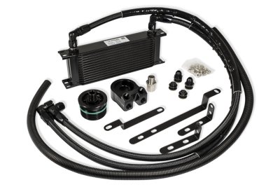 Радиатор масляный 14 рядов установочный комплект VAG EA888 Gen3, GOLF 7 BLACKROCK LAB VW-BCK-0180