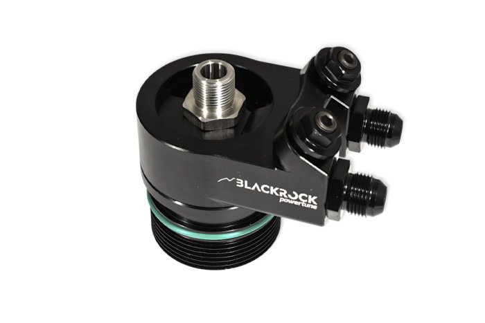 Радиатор масляный 14 рядов установочный комплект VAG EA888 Gen3, GOLF 7 BLACKROCK LAB VW-BCK-0180