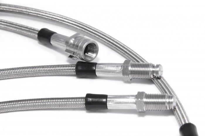 Армированные тормозные шланги Goodridge TBW0450-4P (4 шт.) BMW E60/61 520 - M5