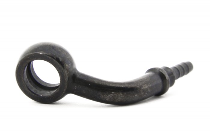 Фитинг banjo d10 mm, 70° D-03 нерж. сталь ЧЕРНЫЙ, под опрессовку S5070-03CBK, Goodridge