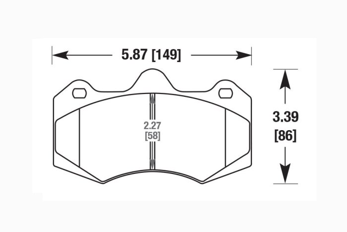 Колодки тормозные DP8042RPX EBC RP-X AP Racing CP7040, CP9040